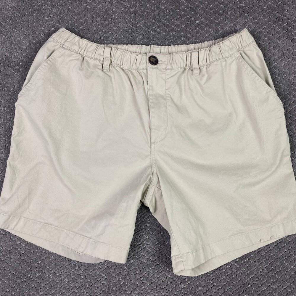 Chubbies Shorts Men's XXL Khaki Beige The Khakinators 7" Originals Stretch Twill